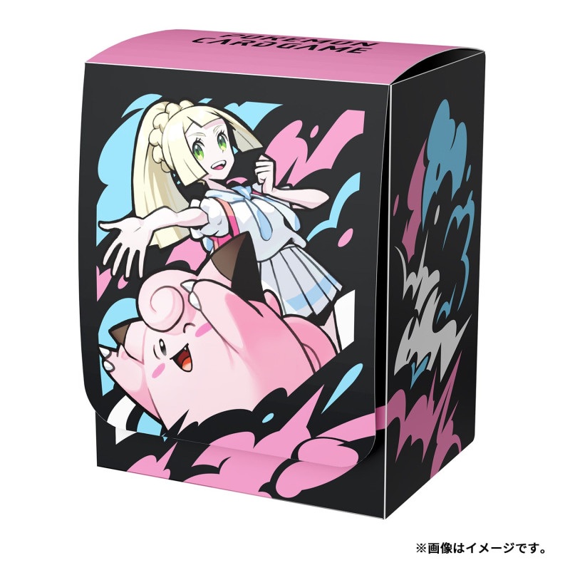 Deck Case Lillie & Clefairy Pokmon Card Game