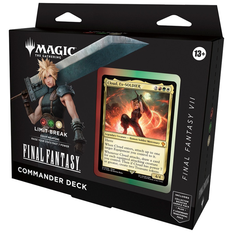 Limit Break FINAL FANTASY Cloud Commander Deck English Ver. Magic: The Gathering TCG