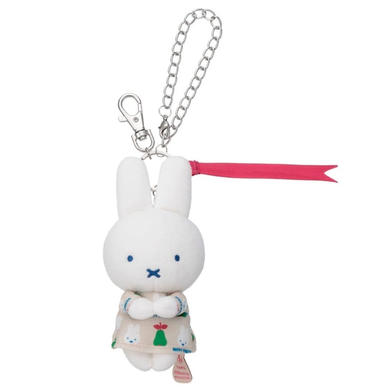 Plush Keychain Chokkori-san Miffy Pear Ver. Bruna Miffy FRUITS