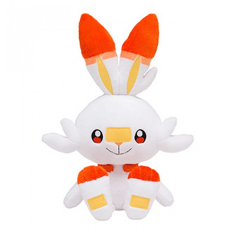 Starter Plush Scorbunny Pokemon Sword and Shield