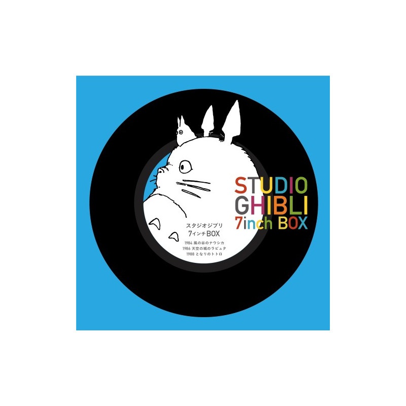 Vinyl Records 7 Inch Original Soundtrack BOX Ghibli