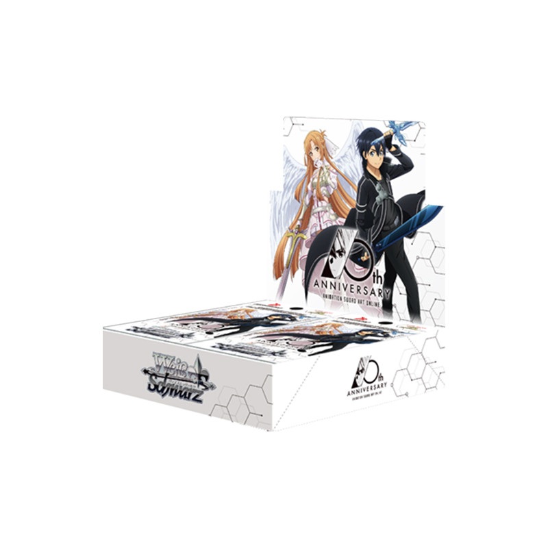 Anime Sword Art Online 10th Anniversary Booster Box Weiss Schwarz