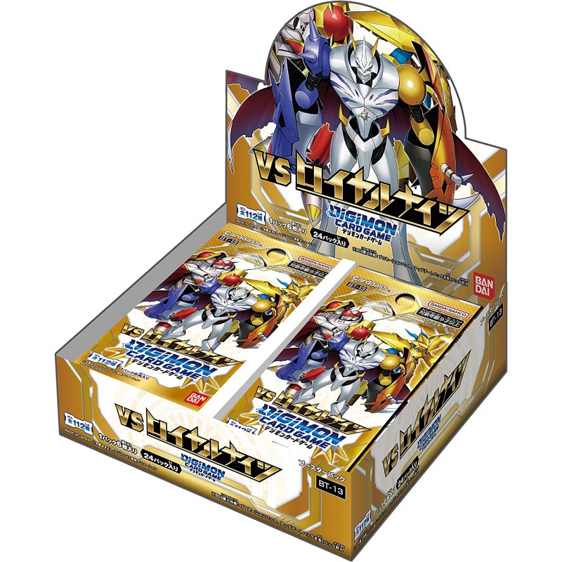 VS Royal Knights Booster Box Digimon Card BT-13