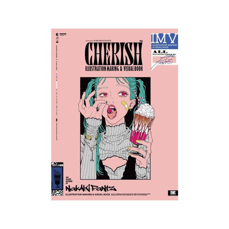 Art Book CHERISH NAKAKI PANTZ Works ILLUSTRATION MAKING and VISUAL BOOK