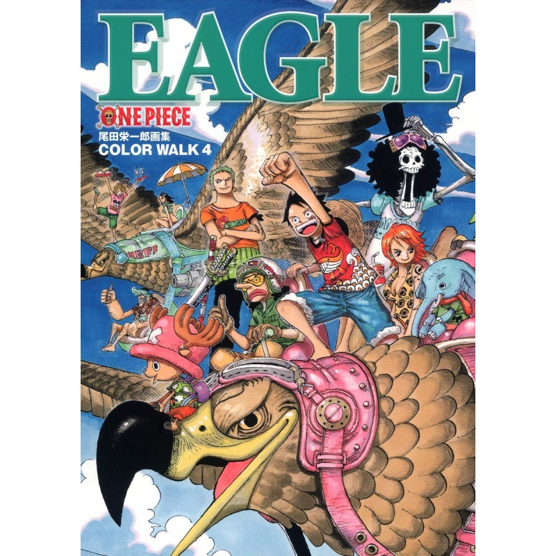 Art Book COLOR WALK4EA Eiichiro Oda One Piece