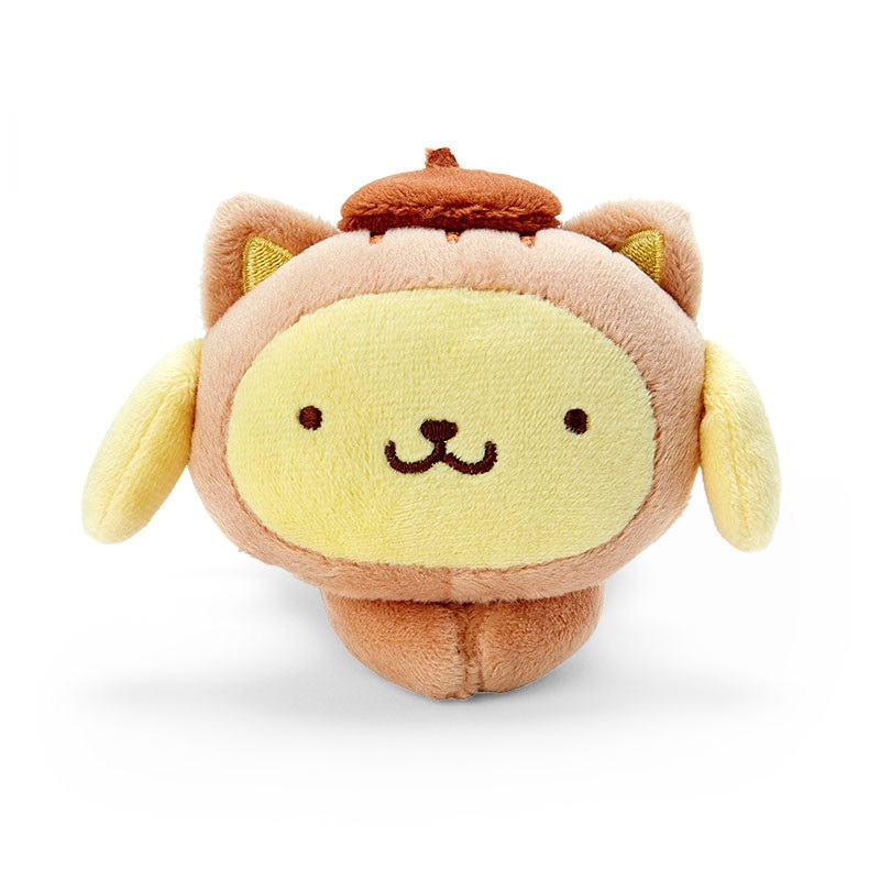 Clip Plush Pompompurin Sanrio Healing Cat