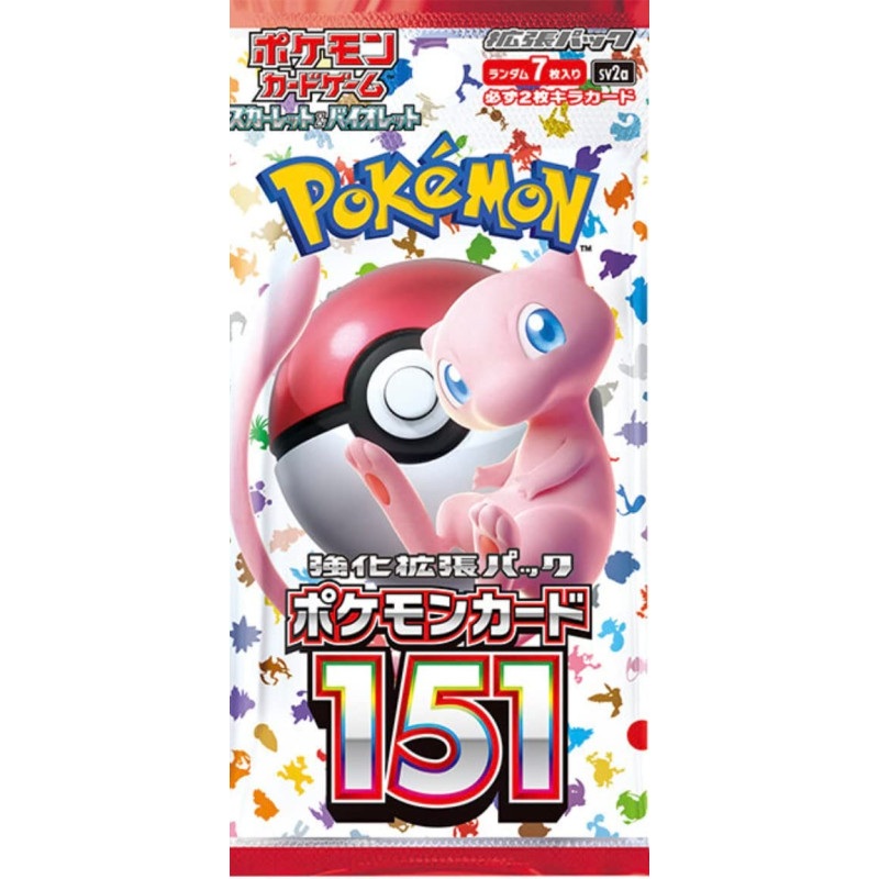 151 Scarlet & Violet Booster Pokmon Card