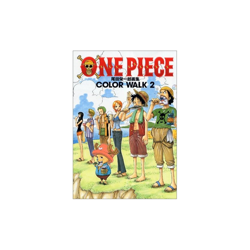 Art Book COLORWALK 2 Deluxe Jump Comics One Piece