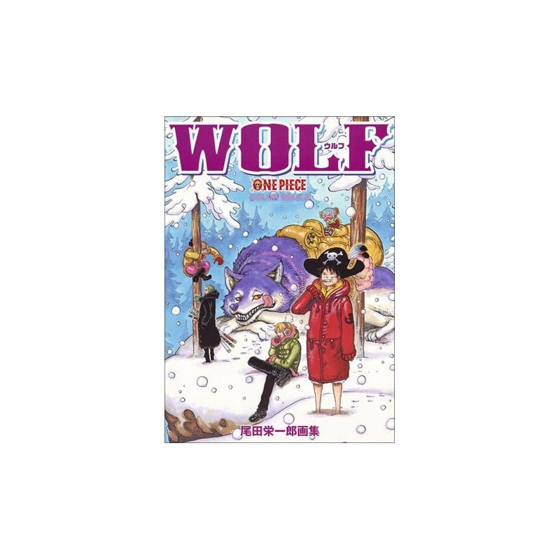 Art Book COLORWALK 8 WOLF One Piece