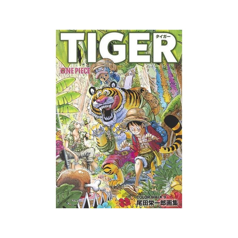 Art Book COLORWALK 9 TIGER One Piece