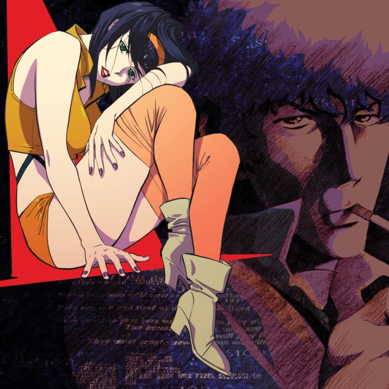 Vinyl Record Set Coloured Cowboy Bebop