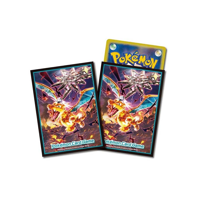 Card Sleeves Premium Gloss Charizard Tera Raid Pokmon Card Game