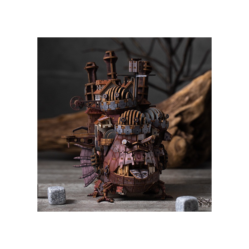 Wooden 3D Puzzle Color Ver. ki-gu-mi x Howl’s Moving Castle