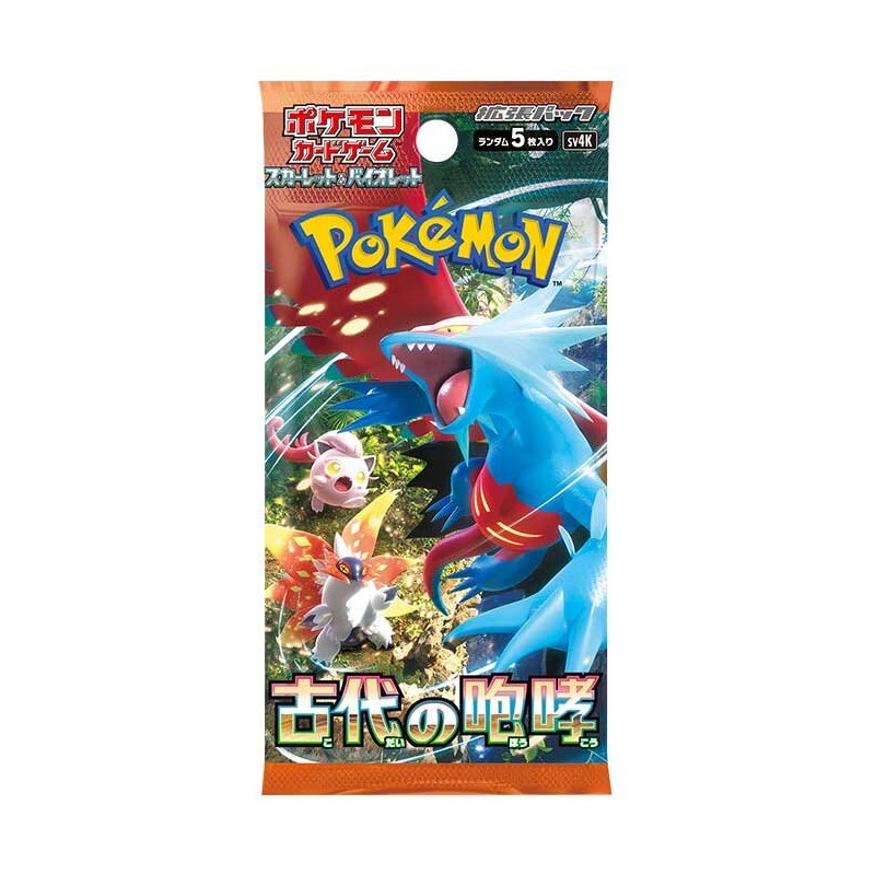 Ancient Roar Scarlet & Violet Booster Pokmon Card Game