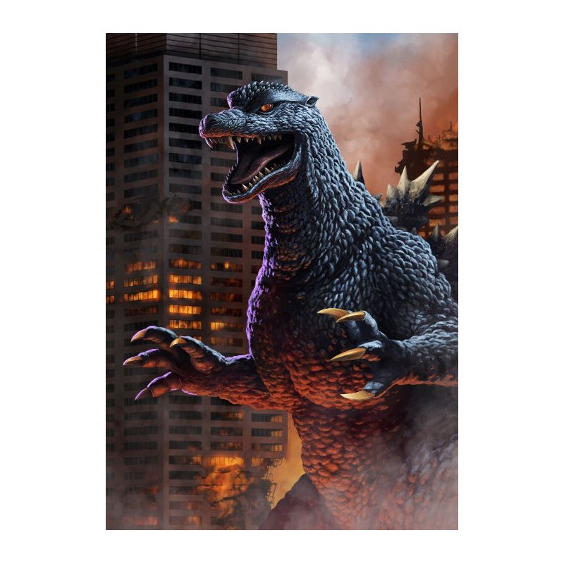 Art Book Godzilla & Toho Monster Illustration Works Battle Spirits