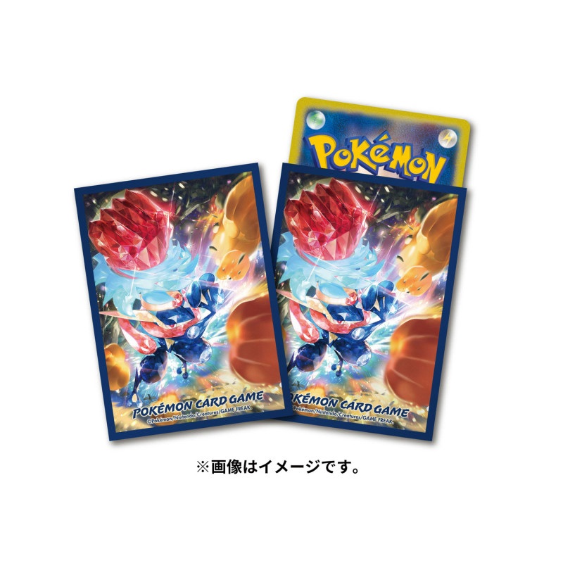 Card Sleeves Premium Gloss Greninja Fighting-type Terastal Pokmon Card Game