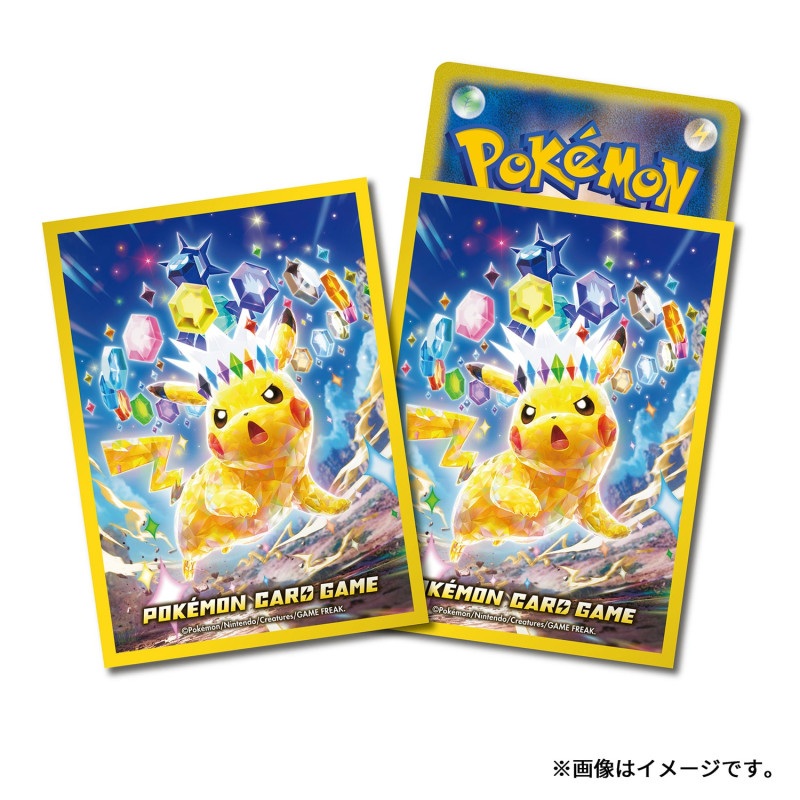 Card Sleeves Premium Gloss Pikachu Stellar Tera Type Pokmon Card Game