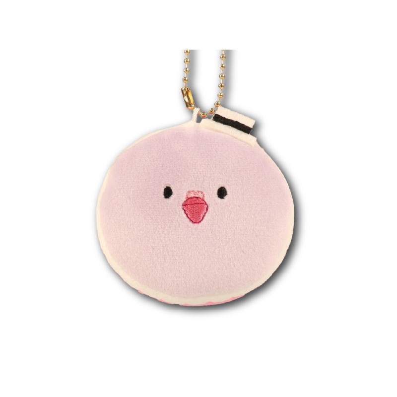 Strawberry Macaron Plush Keychain Hattori One Piece Sanji’s Snack