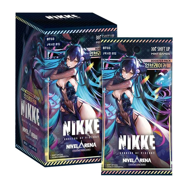 Unbreakable Booster Box Goddess of Victory: NIKKE Nivel Arena BT03